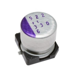 Panasonic 680μF Conductive Polymer Aluminium Solid Capacitor 2.5V dc, Surface Mount - 2R5SVPT680MX