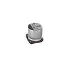 Nichicon 100μF Aluminium Electrolytic Capacitor 50V dc, Surface Mount - UBC1H101MNS1MS