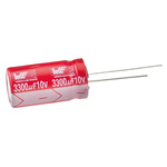 Wurth Elektronik 120μF Aluminium Electrolytic Capacitor 50V dc, Radial, Through Hole - 860080674010