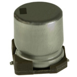 Nichicon 100μF Aluminium Electrolytic Capacitor 16V dc, Surface Mount - UWZ1C101MCL1GB