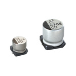 Nichicon 220μF Aluminium Electrolytic Capacitor 16V dc, Surface Mount - UCD1C221MCL6GS