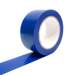 COBA Blue PVC 50mm Hazard Tape, 33m x