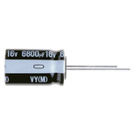 Nichicon 330μF Electrolytic Aluminium Electrolytic Capacitor 10V dc, Through Hole - UVY1A331MED