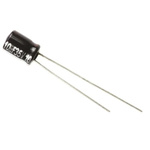 Panasonic 10μF Aluminium Electrolytic Capacitor 35V dc, Radial, Through Hole - EEAGA1V100H