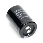 EPCOS 220μF Aluminium Electrolytic Capacitor 450V dc, Snap-In - B43630A5227M000