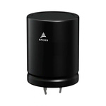 EPCOS 2200μF Aluminium Electrolytic Capacitor 250V dc, Snap-In - B43642E2228M000