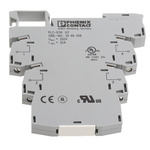 Phoenix Contact PLC-ESK GY Series , 250V ac Interface Relay Module, Screw Terminal , DIN Rail