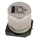 Panasonic 390μF Aluminium Electrolytic Capacitor 50V dc, Surface Mount - EEVFK1H391Q