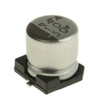 Nippon Chemi-Con 10μF Aluminium Electrolytic Capacitor 50V dc, Surface Mount - EMVA500ARA100ME55G