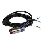 Telemecanique Sensors Diffuse Photoelectric Sensor, Barrel Sensor, 100 mm Detection Range