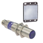 Telemecanique Sensors Polarised Retro Reflection Photoelectric Sensor, Barrel Sensor, 2 m Detection Range
