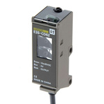Omron Diffuse Photoelectric Sensor, Block Sensor, 200 mm Detection Range