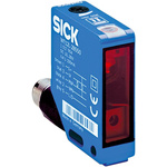 Sick Retroreflective Photoelectric Sensor, Rectangular Sensor, 18 m Detection Range