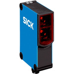 Sick Retroreflective Photoelectric Sensor, Rectangular Sensor, 0.1 → 15 m Detection Range