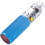 Sick Retroreflective Photoelectric Sensor, Cylindrical Sensor, 7 m Detection Range