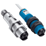 Sick Retroreflective Photoelectric Sensor, Cylindrical Sensor, 0.05 → 3.7 m Detection Range