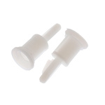 SFCBS-M4-10M-01, 10mm High Nylon Stud Cover 9.5mm Diameter With 4mm PCB Hole for M4 Screw
