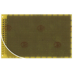 RE525-LF, Single Sided DIN 41612 D Matrix Board FR4 with 37 x 57 1mm Holes, 2.54 x 2.54mm Pitch, 160 x 100 x 1.5mm