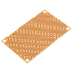 ICB-288, Matrix Board FR1 with 1mm Holes 2.54 x 2.54mm Pitch, 72 x 47 x 1.6mm
