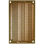 ICB-86, Matrix Board FR1 with 1mm Holes 2.54 x 2.54mm Pitch, 72 x 47 x 1.6mm