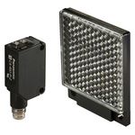 Panasonic Retroreflective Photoelectric Sensor, Block Sensor, 3 m Detection Range