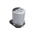 KEMET 100μF Aluminium Electrolytic Capacitor 25V dc, Surface Mount - EXV107M025A9HAA