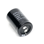 EPCOS 470μF Aluminium Electrolytic Capacitor 400V dc, Snap-In - B43545B9477M000