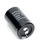 EPCOS 1200μF Aluminium Electrolytic Capacitor 400V dc, Snap-In - B43630A9128M000