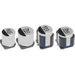 Panasonic 100μF Conductive Polymer Hybrid Aluminium Electrolytic Capacitor 35V dc, Surface Mount - EEHZF1V101P