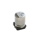 Nichicon 100μF Aluminium Electrolytic Capacitor 35V dc, Surface Mount - UCL1V101MCL6GS