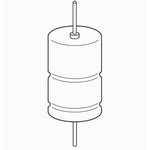 EPCOS 1mF Aluminium Electrolytic Capacitor 100V dc, Axial, Through Hole - B41693A9108Q001