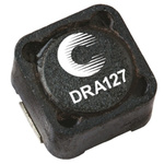 Cooper Bussmann, DRA, 0127 Shielded Wire-wound SMD Inductor with a Ferrite Core, 82 μH ±20% Wire-Wound 3.84A Idc