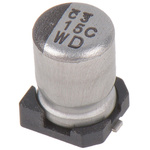 Nichicon 15μF Aluminium Electrolytic Capacitor 16V dc, Surface Mount - UWD1C150MCL1GS