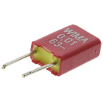 WIMA MKS02 Polyester Film Capacitor, 40 V ac, 63 V dc, ±20%, 10nF, Through Hole