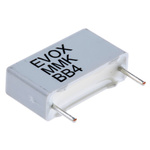 KEMET MMK Polyester Film Capacitor, 200 V ac, 400 V dc, ±10%, 100nF, Through Hole