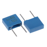 EPCOS B32529 Polyester Film Capacitor, 200 V ac, 400 V dc, ±5%, 2.2nF, Through Hole