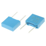 EPCOS B32529 Polyester Film Capacitor, 63 V ac, 100 V dc, ±5%, 100nF, Through Hole