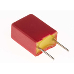 WIMA MKS2 Polyester Film Capacitor, 40 V ac, 63 V dc, ±10%, 1μF, Through Hole