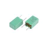 Vishay MKT 1817 Polyester Film Capacitor, 40 V ac, 63 V dc, ±10%, 1μF, Through Hole