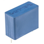 EPCOS B32524 Polyester Film Capacitor, 63 V ac, 100 V dc, ±10%, 22μF, Through Hole