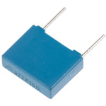 EPCOS B32520 Polyester Film Capacitor, 63 V ac, 100 V dc, ±10%, 220nF, Through Hole