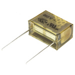 KEMET PME261 Paper Capacitor, 660 V ac, 1500V dc, ±20%, 100nF, Through Hole