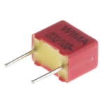 WIMA FKP2 Polypropylene Film Capacitor, 63 V ac, 100 V dc, ±5%, 330pF, Through Hole