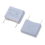 Vishay MKT 372, MKT372 Polyester Film Capacitor, 63 V ac, 100 V dc, ±10%, 100nF, Through Hole