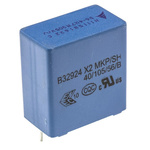 EPCOS B32924C Polypropylene Film Capacitor, 305V ac, ±20%, 4.7μF, Through Hole