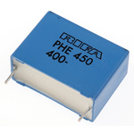 KEMET PHE450 Metallised Polypropylene Film Capacitor, 250 V ac, 400 V dc, ±5%, 1μF, Through Hole