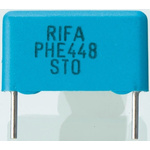 KEMET PHE448 Polypropylene Film Capacitor, 2 kV dc, 700 V ac, ±5%, 100pF, Through Hole