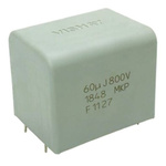 Vishay MKP1848 DC-Link Polypropylene Film Capacitor, 450V dc, ±5%, 22μF, Through Hole