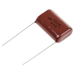 Nichicon XK Polyester Film Capacitor, 250 V ac, 630 V dc, ±10%, 1μF, Through Hole