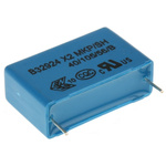 EPCOS B32924C Polypropylene Film Capacitor, 305V ac, ±10%, 1μF, Through Hole